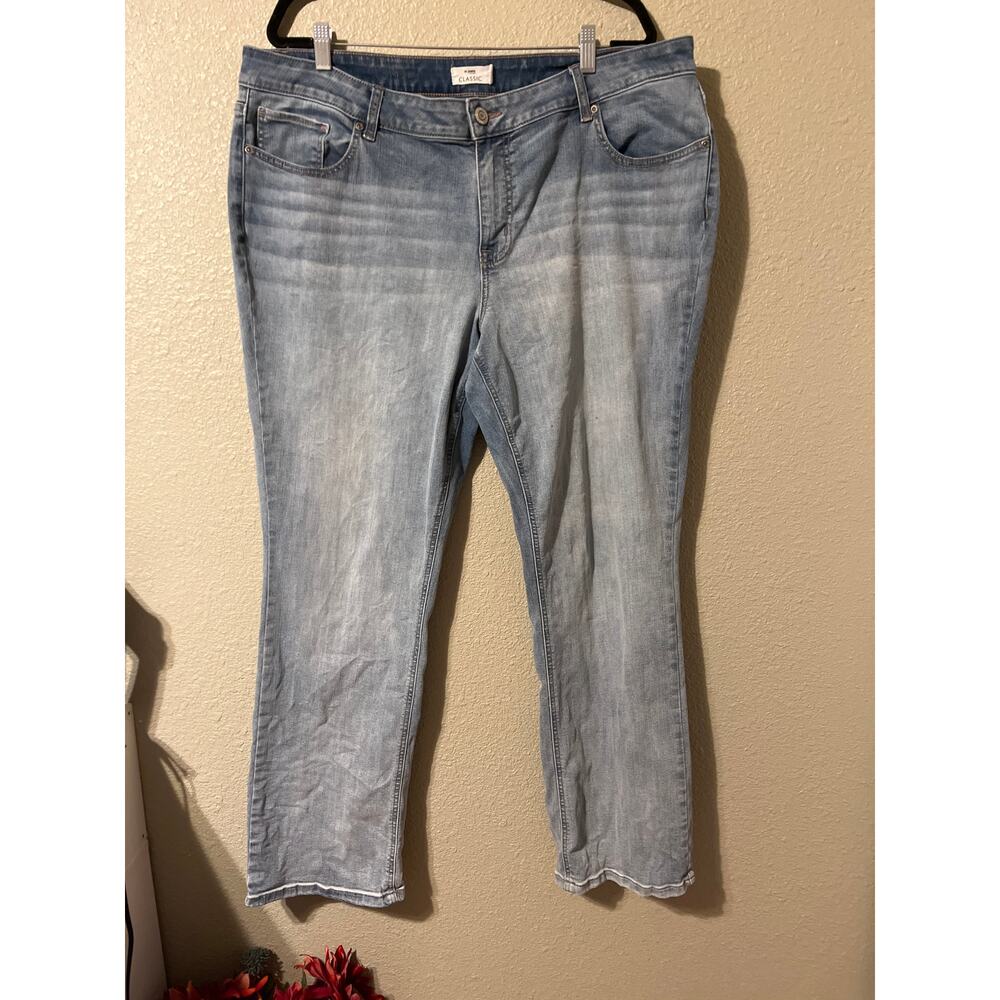 M jeans, classic slim boot mid rise women’s jeans